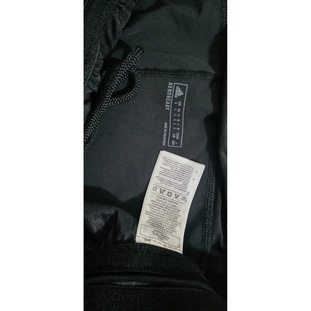 NEW Adidas McDonald's All American Basketball Pants Men L Black Joggers Gym‎